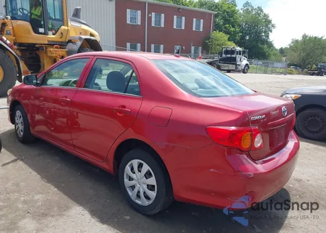 2009 Toyota Corolla Le from USA, damaged, VIN 2T1BU40E69C139312